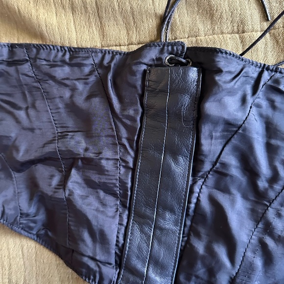 Genuine Leather lace-up corset small - Picture 5 of 6